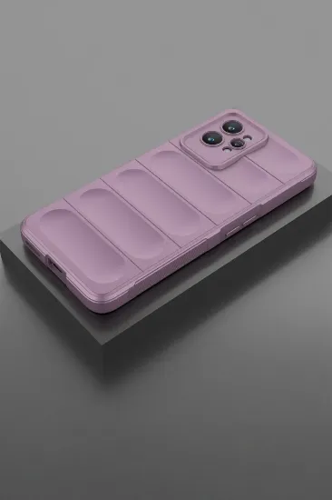 Newface Realme GT2 Pro 5G Kılıf Optimum Silikon - Mor resmi