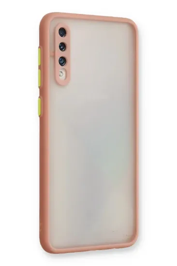 Newface Samsung Galaxy A30S Kılıf Montreal Silikon Kapak - Pembe resmi