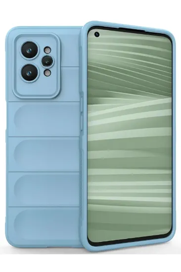Newface Realme GT2 Pro 5G Kılıf Optimum Silikon - Sky Blue resmi