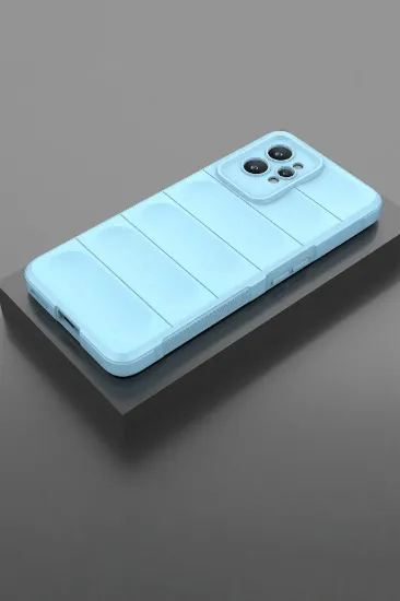 Newface Realme GT2 Pro 5G Kılıf Optimum Silikon - Sky Blue resmi