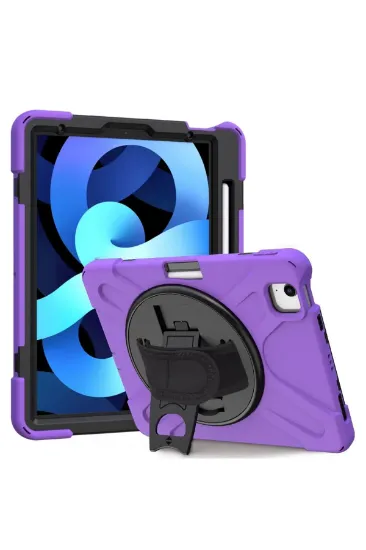 Newface iPad Pro 11 (2020) Kılıf Amazing Tablet Kapak - Mor resmi