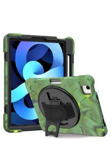 Newface iPad Pro 11 (2020) Kılıf Amazing Tablet Kapak - Kamuflaj resmi