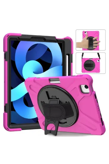 Newface iPad Pro 11 (2020) Kılıf Amazing Tablet Kapak - Pembe resmi