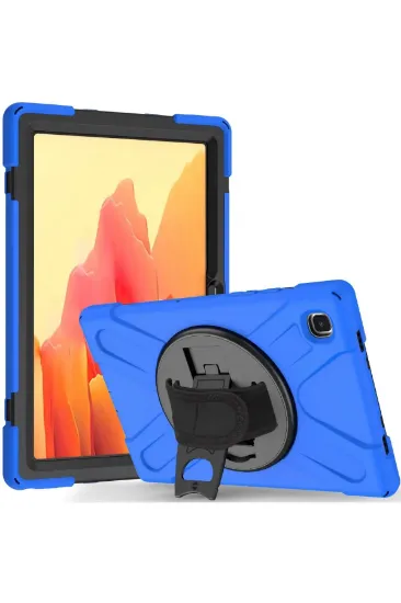 Newface Samsung Galaxy T500 Tab A7 10.4 Kılıf Amazing Tablet Kapak - Mavi resmi