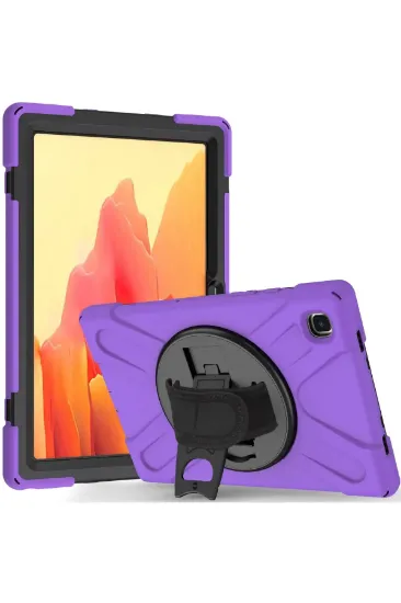 Newface Samsung Galaxy T500 Tab A7 10.4 Kılıf Amazing Tablet Kapak - Mor resmi