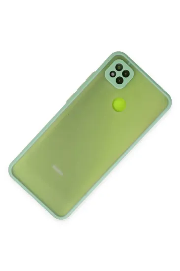 Newface Xiaomi Redmi 9C Kılıf Montreal Silikon Kapak - Turkuaz resmi