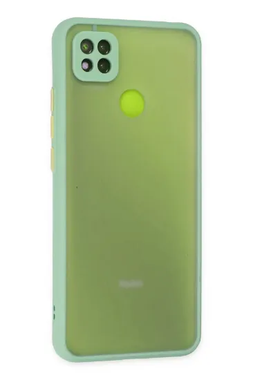 Newface Xiaomi Redmi 9C Kılıf Montreal Silikon Kapak - Turkuaz resmi