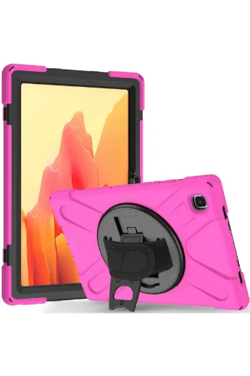 Newface Samsung Galaxy T500 Tab A7 10.4 Kılıf Amazing Tablet Kapak - Pembe resmi