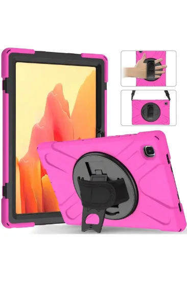 Newface Samsung Galaxy T500 Tab A7 10.4 Kılıf Amazing Tablet Kapak - Pembe resmi