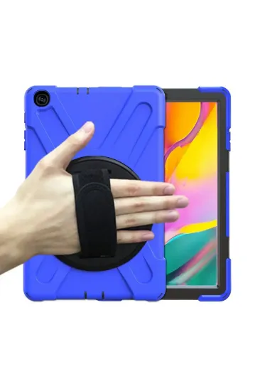 Newface Samsung Galaxy T510 Tab A 10.1 Kılıf Amazing Tablet Kapak - Mavi resmi