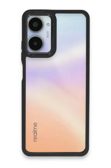 Newface Realme 10 Pro 5G Kılıf Dora Kapak - Siyah resmi