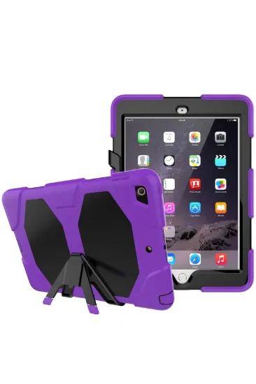 Newface iPad 5 Air 9.7 Kılıf Griffin Tablet Kapak - Mor resmi