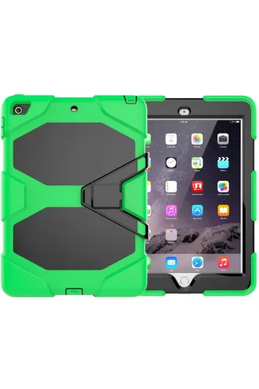 Newface iPad 5 Air 9.7 Kılıf Griffin Tablet Kapak - Yeşil resmi