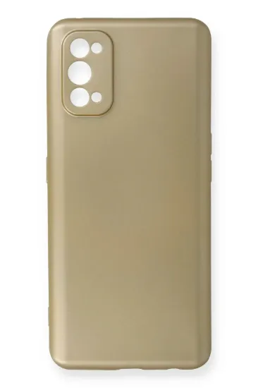 Newface Realme 7 Pro Kılıf First Silikon - Gold resmi