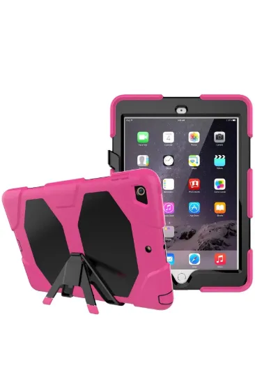 Newface iPad 5 Air 9.7 Kılıf Griffin Tablet Kapak - Pembe resmi