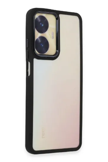 Newface Realme C55 Kılıf Dora Kapak - Siyah resmi