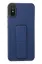 Newface Xiaomi Redmi 9A Kılıf Mega Standlı Silikon - Mavi resmi