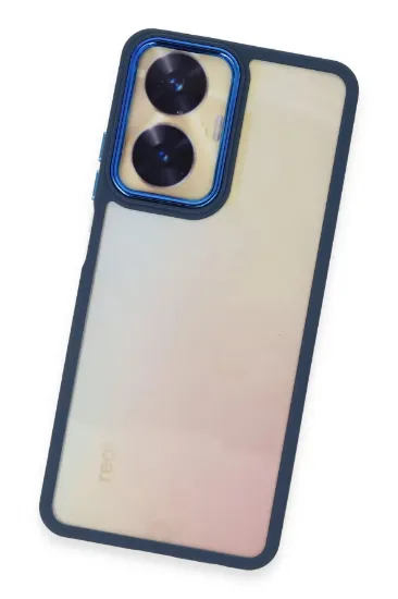 Newface Realme C55 Kılıf Dora Kapak - Mavi resmi