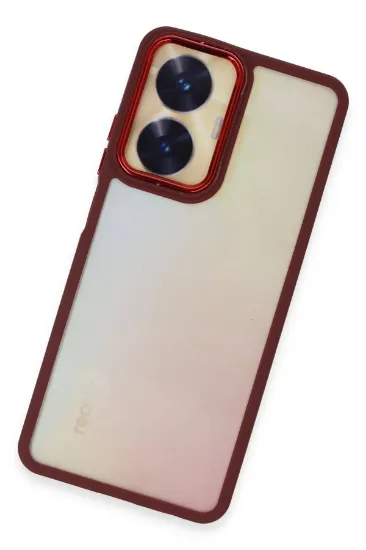 Newface Realme C55 Kılıf Dora Kapak - Kırmızı resmi
