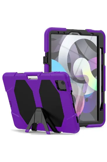 Newface iPad Pro 11 (2020) Kılıf Griffin Tablet Kapak - Mor resmi