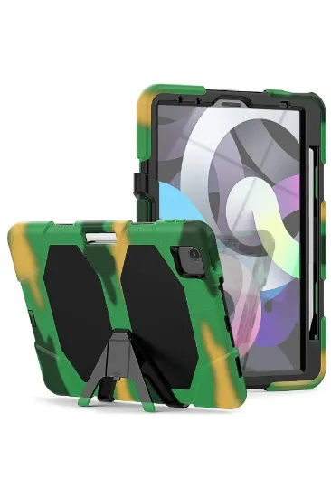Newface iPad Pro 11 (2020) Kılıf Griffin Tablet Kapak - Kamuflaj resmi