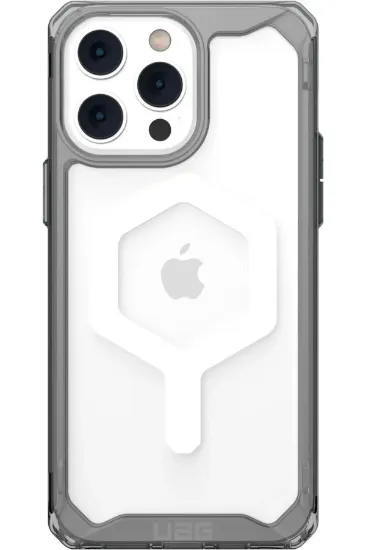 Newface iPhone 13 Pro Max Kılıf Uag Plyo Magneticsafe Silikon - Siyah resmi