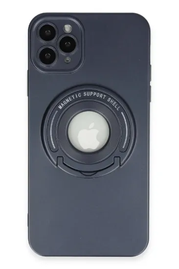 Newface iPhone 11 Pro Kılıf Lukka Magneticsafe Kapak - Lacivert resmi