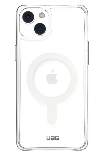 Newface iPhone 14 Kılıf Uag Plyo Magneticsafe Silikon - Şeffaf resmi