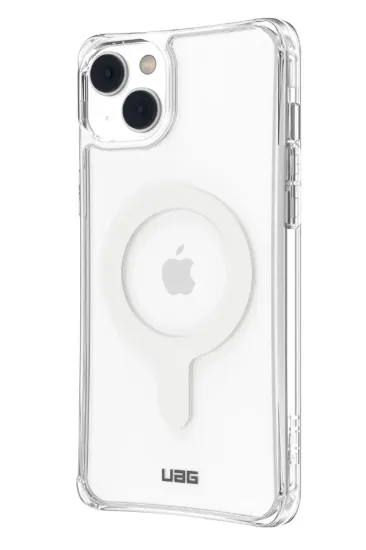 Newface iPhone 14 Kılıf Uag Plyo Magneticsafe Silikon - Şeffaf resmi