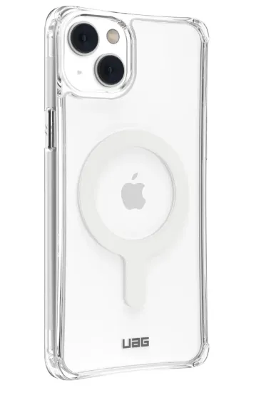 Newface iPhone 14 Kılıf Uag Plyo Magneticsafe Silikon - Şeffaf resmi
