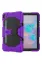 Newface Samsung Galaxy T500 Tab A7 10.4 Kılıf Griffin Tablet Kapak - Mor resmi