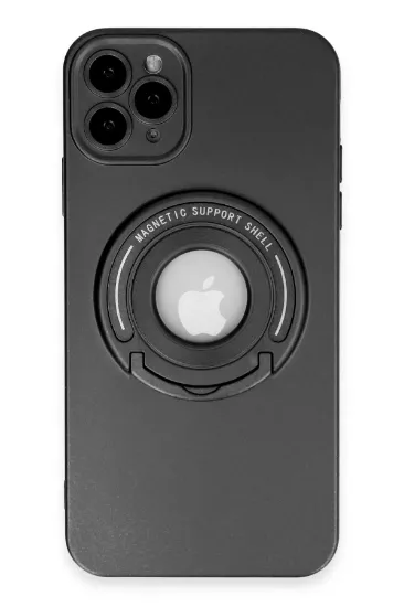Newface iPhone 12 Pro Kılıf Lukka Magneticsafe Kapak - Siyah resmi