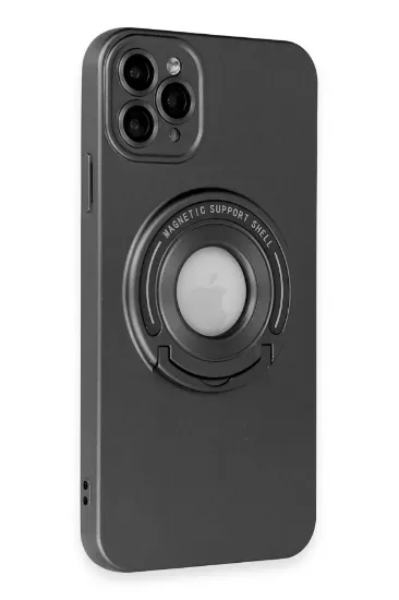 Newface iPhone 12 Pro Kılıf Lukka Magneticsafe Kapak - Siyah resmi