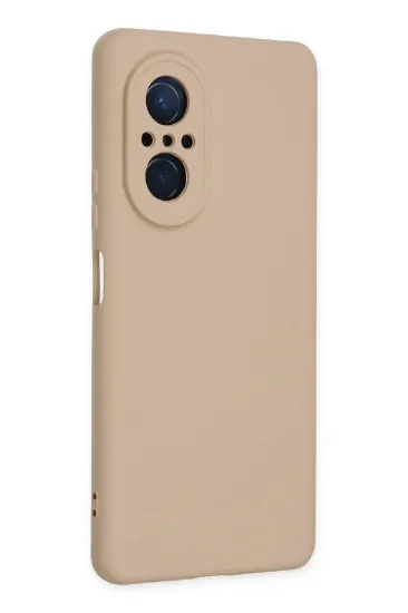 Newface Huawei Nova 9 SE Kılıf Nano içi Kadife Silikon - Pudra resmi