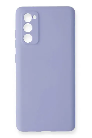 Newface Samsung Galaxy S20 FE Kılıf Nano içi Kadife Silikon - Lila resmi
