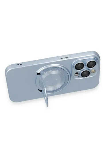 Newface iPhone 14 Pro Kılıf Lukka Magneticsafe Kapak - Sierra Blue resmi