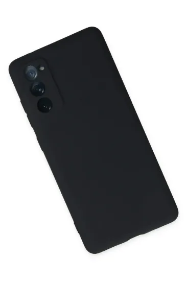 Newface Samsung Galaxy S20 FE Kılıf Nano içi Kadife Silikon - Lacivert resmi