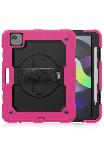 Newface iPad Pro 11 (2020) Kılıf Pars Tablet Kapak - Pembe resmi