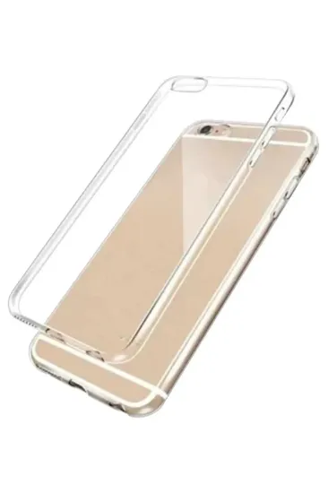 Newface iPhone 6 Kılıf Lüx Şeffaf Silikon resmi