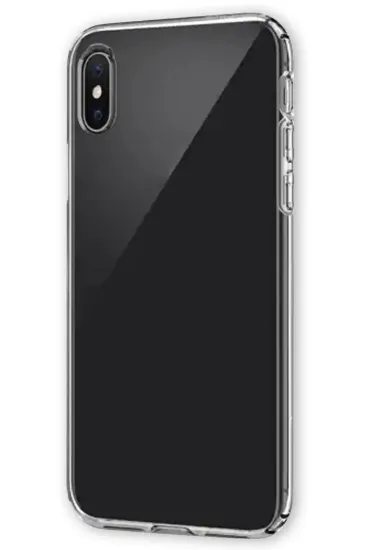 Newface iPhone X Kılıf Lüx Şeffaf Silikon resmi