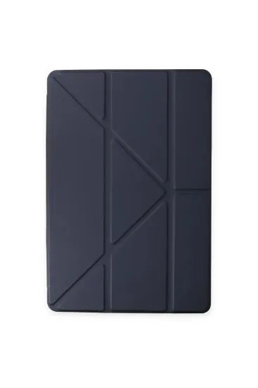 Newface iPad 9.7 (2018) Kılıf Kalemlikli Mars Tablet Kılıfı - Lacivert resmi