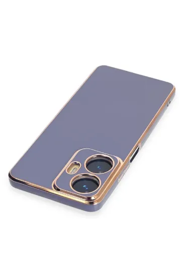 Newface Realme C55 Kılıf Volet Silikon - Mavi resmi