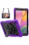Newface Samsung Galaxy T510 Tab A 10.1 Kılıf Pars Tablet Kapak - Mor resmi