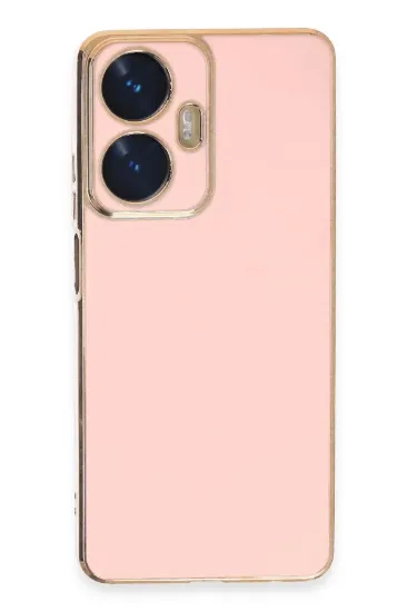 Newface Realme C55 Kılıf Volet Silikon - Pembe resmi