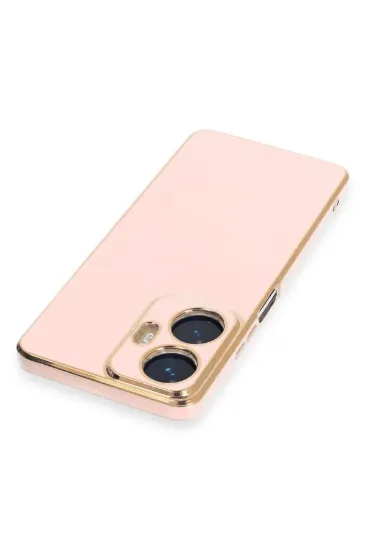 Newface Realme C55 Kılıf Volet Silikon - Pembe resmi