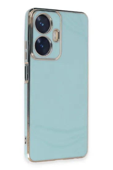 Newface Realme C55 Kılıf Volet Silikon - Açık Yeşil resmi