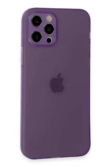 Newface iPhone 12 Pro Kılıf Puma Silikon - Koyu Mor resmi