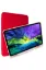 Newface iPad Pro 12.9 (2021) Kılıf Kalemlikli Mars Tablet Kılıfı - Kırmızı resmi