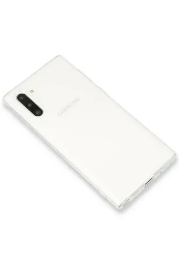 Newface Samsung Galaxy Note 10 Kılıf Lüx Şeffaf Silikon resmi