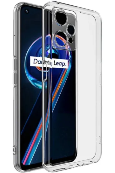 Newface Realme 9 Pro 5G Kılıf Lüx Şeffaf Silikon resmi